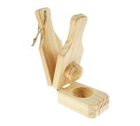 Presse-purée En Bois Pour Plantain - Outil De Presse À Banane, Gadget De Cuisine Fabriqué À La Main, Fabricant De Tasses De Fruits | Buffet De Camping À Domicile, Cuisine De Fête, Plantain Frit, Salad