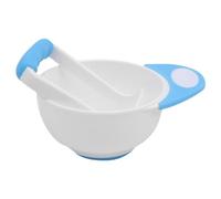 Presse-purée Et Bol Pour Bébé | Ensemble De Bols Presse-purée Pour Bébé | Presse-fruits Antidérapant Pour Bébé Avec Long Manche De Bol Et Tige De Broyage | Bols Pour Bébé Mangeoire Pour