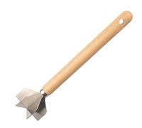 Presse-purée et hachoir à viande en acier inoxydable de 27,9 cm, hachoir à bœuf haché robuste avec design à 6 lames, outil multifonction pour la cuisine et la préparation des repas (style 1)