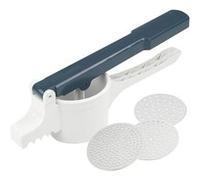 Fackelmann Presse-purée et spaetzle 27906 – Plastique, acier inoxydable, blanc 35 x 9 x 12,5 cm