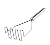 Presse-purée KADAX, presse-purée de cuisine en acier inoxydable, 25 cm, presse-purée avec manche ovale, presse-purée pour légumes, purée de pommes de terre, presse-pommes de terre, gadgets de cuisine