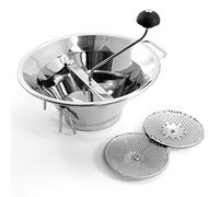 Presse purée Moulin à légumes en Acier Inoxydable avec 3 filtres interchangeables