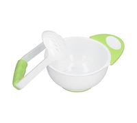 Presse-Purée pour bébé, Bol pour bébé, Bols pour bébé avec Bol et Tige de Broyage, Bol pour Purée de Nourriture pour bébé, Bol pour Purée à Main, Facile à Utiliser et à Nettoyer