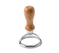 Presse-purée professionnel en acier inoxydable avec poignées antidérapantes - Presse alimentaire robuste pour purée de pommes de terre sans grumeaux - Utilisation domestique (B)