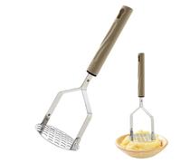 Presse-purée - Ustensile De Purée Portatif En Acier Inoxydable, Presse-purées De Pommes De Terre Robuste, Outil Professionnel De Pressee-puréee Domestique, Ustensile De Presses-purées Pour La Maison,