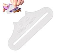 Presse-Sachet De Nourriture pour Chat, Distributeur De Nourriture Humide Et Liquide, Distributeur De Friandises pour Chat, Cuillère d'alimentation Facile pour Friandises À Lécher