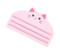 Presse-sachet de nourriture pour chat - Extrudeuse de nourriture humide à impression 3D - Distributeur de friandises pour chat - Coupe-colis avec chaîne facile à accrocher et ventouse pour ouvrir des