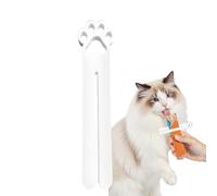 Presse-sachet De Nourriture Pour Chat - Imprimé En 3D, Type Presse Innovant, Distributeur De Friandises Pour Chat, Distribution De Nourriture Pour Chiots | Cuillères À Friandises Pour Chats Adaptées À