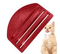 Presse-sachet de nourriture pour chat, outil d'alimentation à 3 épaisseurs, nourriture portable pour animaux de compagnie avec poignée ergonomique, plate-forme de presse au design compact, système de