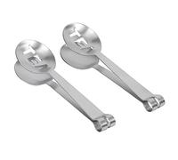 Presse-sachet de thé de 12 cm, en acier inoxydable léger, pince à sachet de thé, passoire pour perdre des feuilles, saisir des glaçons, du sucre, des gadgets de cuisine