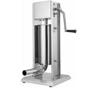 Presse saucisses vertical Inox 5L, remplissage de saucisse poussoir à saucisses