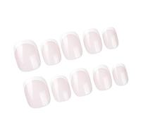 Presse sur les ongles, colles ombrées sur acrylique, Kits de faux ongles, finition Uv réutilisable, couvertures complètes à coller pour femmes, couvertures complètes