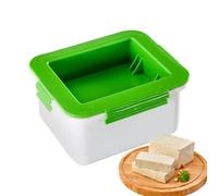 Presse töfu - Machine À Presser Le töfu Et Paneer, Égouttoir Alimentaire Avec Bac De Récupération, Sans Odeur, Compatible Lave-Vaisselle, Idéal Pour Recettes Véganes Et Plats Savoureux