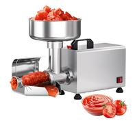 Presse-Tomates éLectrique, Machine Professionnelle pour Fabrication Sauce Tomate, Acier Inoxydable 304, Haut Rendement 90-160 Kg/H, Moteur Cuivre Pur pour PréParation Confitures Sauces,A