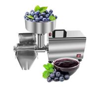 Presse Tomates Electrique Presse-agrumes électrique professionnel, presse-purée en acier inoxydable 370 W, 90-160 kg/h, pour la mise en conserve de purées et de sauces.