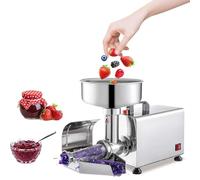 Presse Tomates Electrique Presse-purée électrique commerciale en acier inoxydable pour sauces maison, fraises et myrtilles