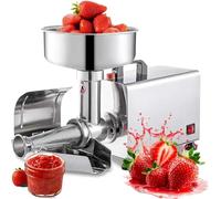 Presse Tomates Electrique,Pressoir a Fruit Machine à Confiture-sans BPA, Rapide, Automatique, Puissant,450W,pour Sauce Tomate aux Fruits, Salsa