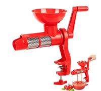 Presse-tomates pour mise en conserve à manivelle - Outil de transformation | | Passoire manuelle pour fruits et légumes - Moulin à sauce robuste pour purées lisses, confiture et salsa