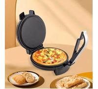Presse tortilla électrique grille-pain et crêpière 1200 watts acier inoxydable température réglable Label