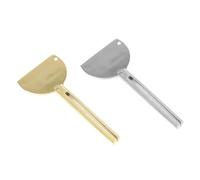Presse-tube n Acier Inoxydable, Lot de 2 Pièces | Structure Solide, Ne Rouille Pas Facilement, pour Colle Artisanale et Pâte à L’ail