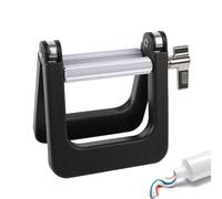 Presse-tube - Clip presse-pâte, support en aluminium, essoreuse multifonctionnelle de 4,13 pouces avec un design compact | Dentifrice Lotion teinture capillaire revitalisant Pigment vanité Studio Salo