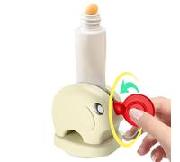 Presse-Tube, Rouleau Presseur Dentifrice Économe, Distributeur Manuel Éléphant avec Poignées Réutilisables et Support Économiseur de Crème Dentaire