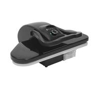 Presse Vapeur 2200W, Fer à repasser de table avec 2 modes: repassage à sec et à vapeur, 5 niveaux de température, débit vapeur 120g/min, Fer à vapeur pour nylon, soie, laine, coton, lin (noir)