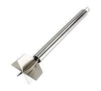 Presse-viande hachée - 6 feuilles - Poignée confortable - Multifonctionnel - 28 cm - Pour avocat, dinde, pommes de terre, carottes et citrouille
