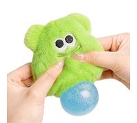 Presser le stress des animaux, balle anti-stress en peluche,Boules anti-stress animales moelleuses en peluche sensorielle mignonne - Jouets de farces fantaisie pour garçons et filles adultes, jouet re