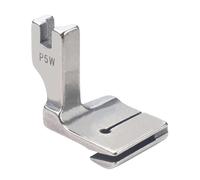 Presseur à double fronces - Accessoire de en acier pour plis froncés, universel de 2,1 cm de largeur totale de 1 cm | Pied à effet plissé pour machines à coudre à bord roulé et dessus plat