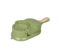 Presseur à raviolis manuel 2 en 1 portable réutilisable ABS pour raviolis Outil de pressage de pâte Gadget de cuisine Accessoires Vert