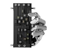 Presseur d'accords de guitare - 16,5 x 10 x 8,8 cm | Accessoires de guitare pour débutants | Appareil portable pour la famille, les amis, les