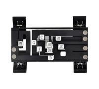 Presseur d'accords de guitare - 200 g d'aide à l'apprentissage, outil d'entraînement débutant, système de doigté d'assistant musical portable | Presseur réglable améliore la fluidité pour les