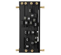 Presseur d'accords de guitare - Aide à l'entraînement d'accords de guitare, aide pour les débutants, assistant d'instrument de musique | Entraîneur de positionnement des doigts résistant à l'usure