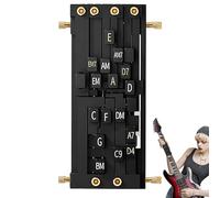 Presseur d'accords de guitare | Copain d'apprentissage de guitare débutant - Outil d'enseignement pour les amateurs de musique, les novices, les personnes âgées, les, la pratique à domicile