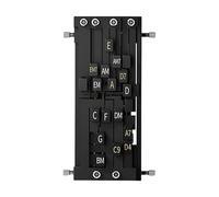 Presseur d'accords de guitare - PP 15,5x8,8x6cm Entraîneur portable | Système de presse automatique avec accords à une touche pour débutant, aide au ukulélé outil de studio | Cours à domicile, séance