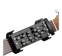 Presseur d'accords - Outil d'apprentissage, outil d'entraînement de 16 x 8 x 9,5 cm, accessoires d'assistant de guitare, ensemble d'outils de changement de chrd adapté pour les , les adultes et