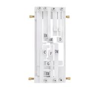 Presseur d'accords pour débutants - Accessoire d'apprentissage d'accords, entraîneur de placement des doigts, aide à jouer facilement la guitare, fixation réglable pour instruments acoustiques