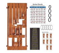 Presseur d'accords pour guitare, entraîneur d'accords d'aide à la guitare | Système d'apprentissage des accords | Accessoires d'outils d'aide à l'apprentissage de faciles à appliquer avec tabl