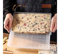 Presseur de base amovible pour nougat flocon de neige croustillant pour moules avec grille double face et puissance aplatissante (D)