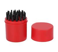 Presseur de mains de montre, outil presseur pour la pose et le réglage des aiguilles de montre, outil de réparation de montres en acier antirouille avec 25 poinçons à aiguilles pou