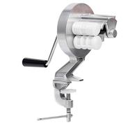 Presseuse à macarons - Machine à pâtes en acier inoxydable, kit d'outils de cuisine pour la fabrication de pâtes | Macaroni en d'aluminium, machine à presser manuelle pour presse à main