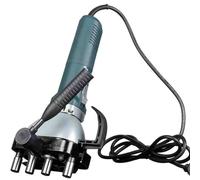 Presseuse électrique portable de bord de conduit, compacteur de conduit d'air 1400 W avec boîte de transport pour conduits droits et incurvés, épaisseur de feuille 1,2 à 1,5 mm