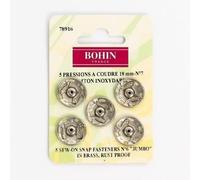 Pression À Coudre Bohin Taille 6 À 18mm Couleur...