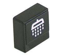 Pression Bouton Noir rinçage convient pour colged pour lave-vaisselle 23 x 23 mm Convient également pour elettro Bar