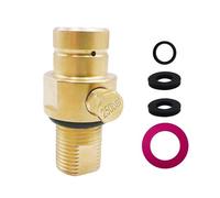 Pression de précision CO2 Valve de pneu avec adaptateur de cartouche d'installation facile pour les amateurs de cyclisme et les voyages Utilisation de pneus de commande de pression Gonfleur