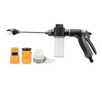 Pression de voiture : pulvérisateur de pistolet professionnel, connecteur en laiton portable, contrôle de sortie variable haute résistance | Outil de détail