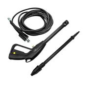 Pression haute pression : vaporisez l'oreille avec prise en main du pistolet, extension de la seringue à eau | Pipe de pulvérisation à haute pression robuste pour arrosage de jardin, façade de maison