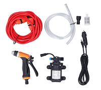 Pression Portable 12 V WA 160 PSI, kit de Pompe électrique WA avec 2 tuyaux, Pression de Voiture WA pour Le détail Automatique, ABS et Construction métallique, DC 12 V WA pour Une