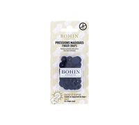Bohin - Bohin Plastique Marine Bleu (13mm) Boutons-Pression - 8 Pièces